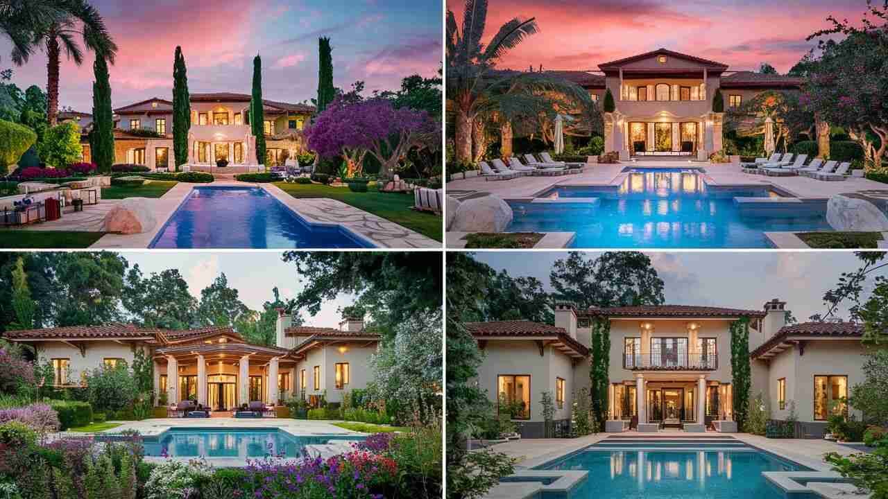 The Heart of the Home Lil Wayne's Mansion Pool and Backyard Oasis