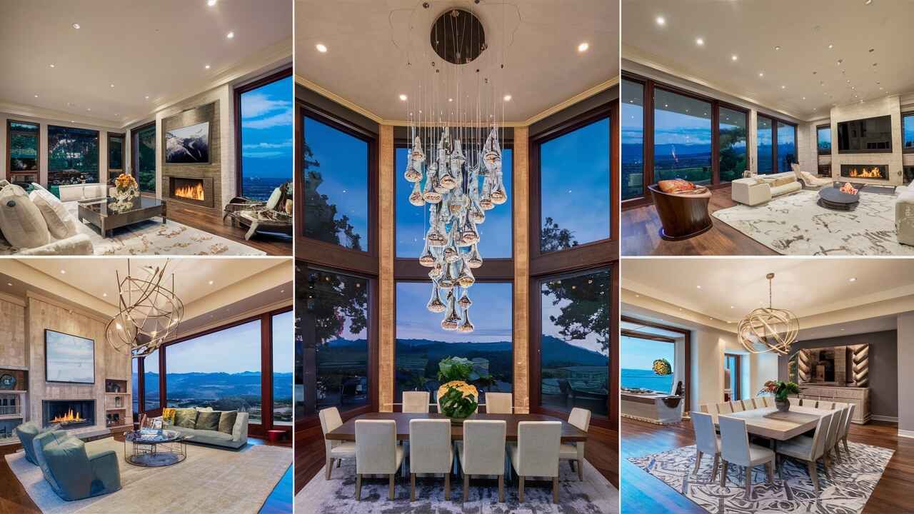 Unveiling the Luxury Inside of a million dollar house