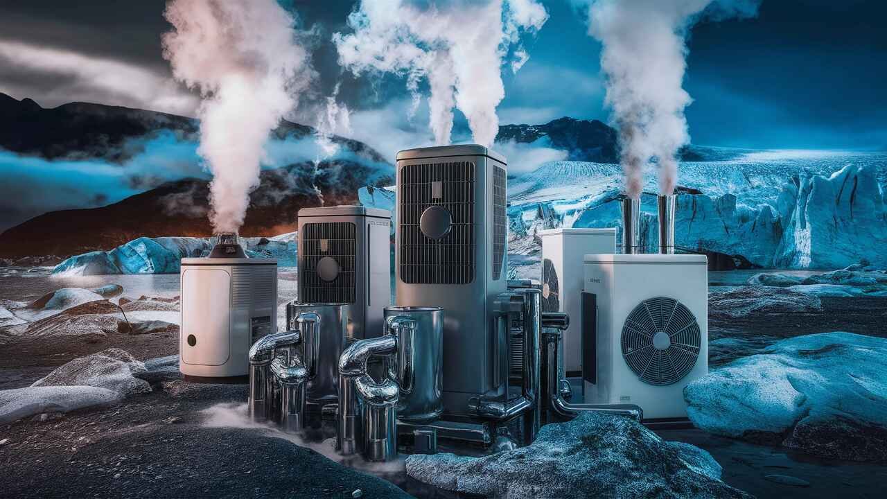 Assessing the Impact of Climate on the Efficiency of Heat Pumps and Furnaces