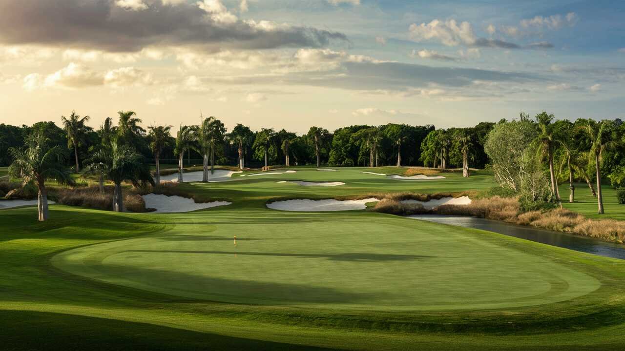 The island is home to the prestigious Jupiter Hills Club in Tequesta, which features private courses designed by golf legends like Gary Player.