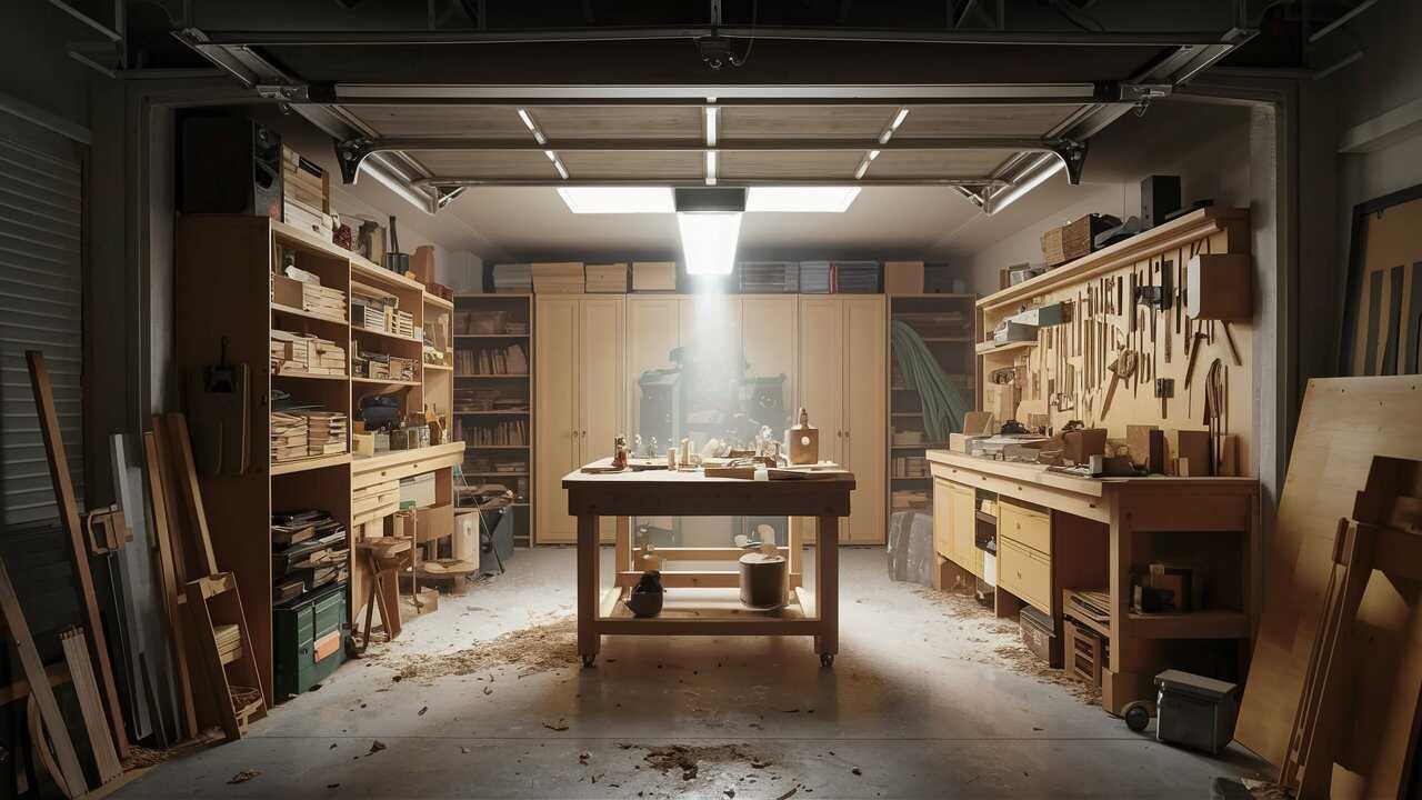 Transforming Clutter into a Functional Workshop