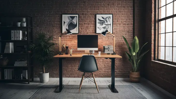 What is the ideal height range for a sit stand desk